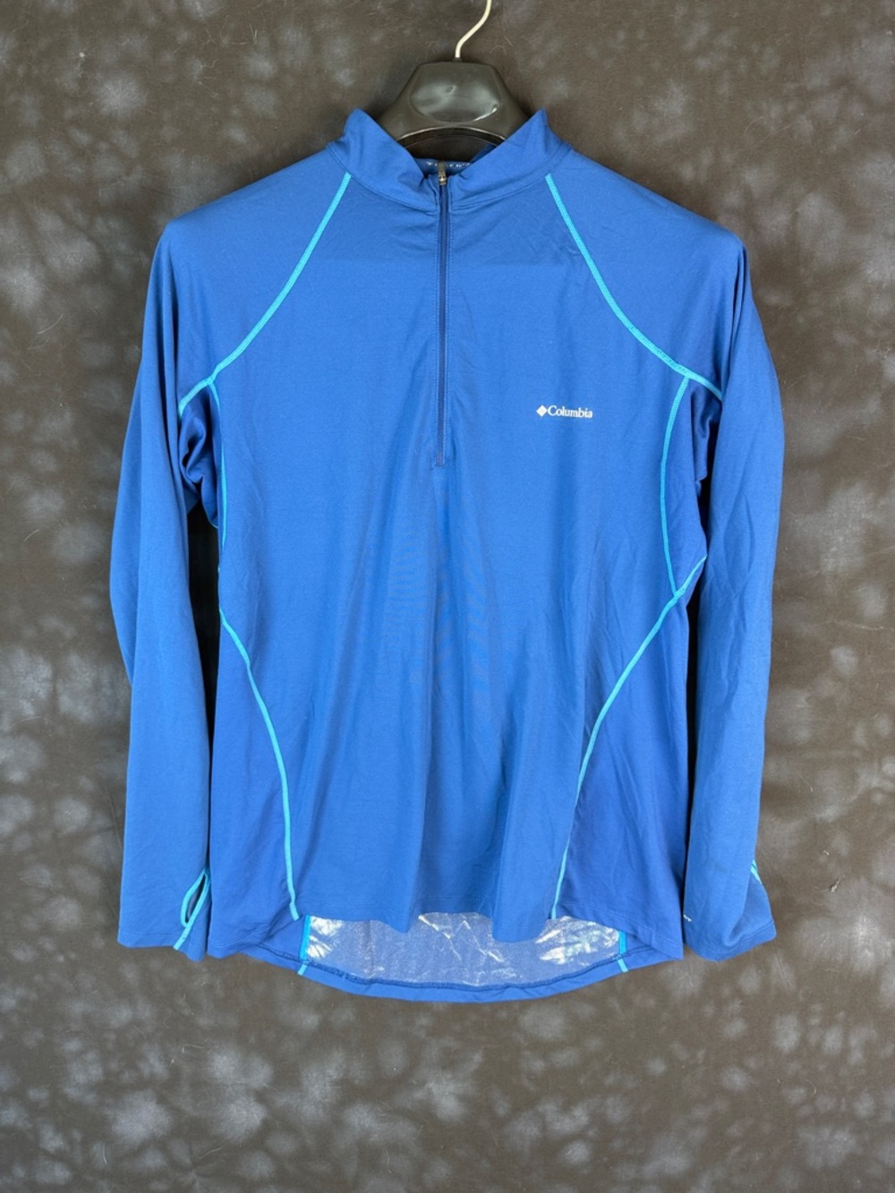 Columbia Men's Royal Blue Long-Sleeve Half-Zip Omni Heat